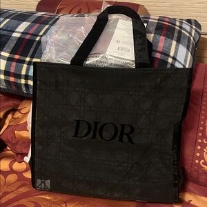 Dior Black Tote Bag